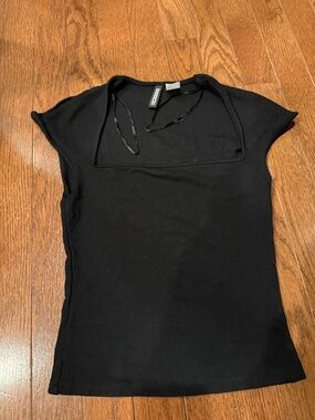 H&M Square Neck Top Sz XS